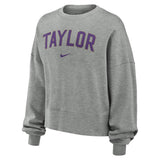 Ladies Phoenix Fleece Crew | Dark Grey Heather