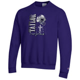 Retro Football Crew | Purple