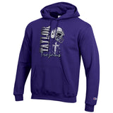 Retro Football Hood | Purple