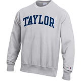 Reverse Weave Crew | Silver Grey