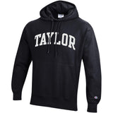 Reverse Weave Hood | Black