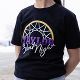 Silent Night Tee  | Black