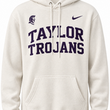 Club Fleece PO Hoodie | White