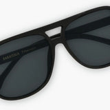 Saratoga Soft Touch Black Frame, Black Lens