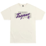 Pinstripe Tee | Vintage White