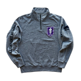 Roots Stein Quarter Zip, Salt & Pepper
