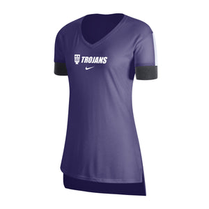 Nike Women's Sideline 2020 Dri-Blend Fan Top, New Orchid