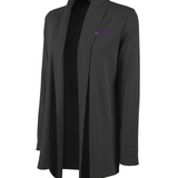 Charles River Cardigan Wrap, Black