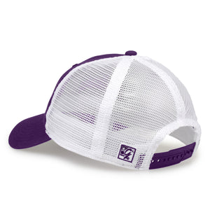 Bar Design Mesh Hat, Purple (F22)