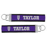 Winchester 6" Woven Key Strap, Purple/Grey (KT268)