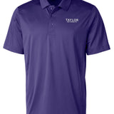 Prospect Textured Polo | College Purple (NEW LOGO)