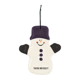 Claude the Snowman Ceramic Ornament (XM209)