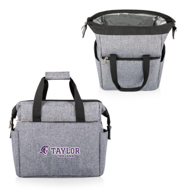 On the Go Lunch Cooler, Heather Gray