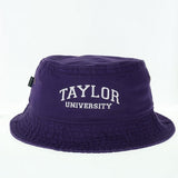 Relaxed Twill Bucket Hat, Purple