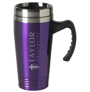 16 Oz. Stainless Insulated w/Handle by LXG, Purple (F22)
