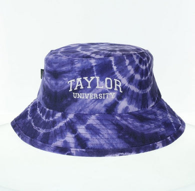 Tie Dye Bucket Hat, Purple